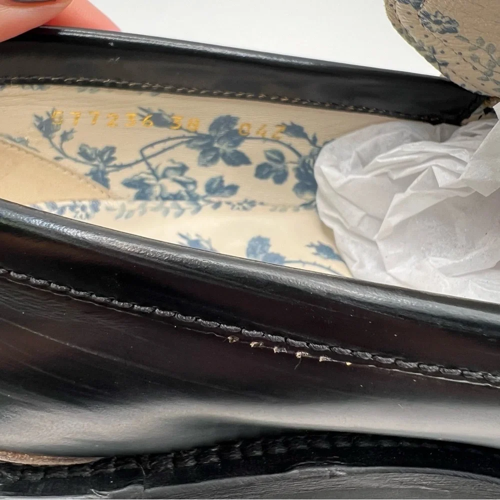 Gucci Harald Leather Lug-Sole Loafers